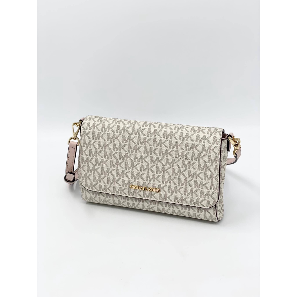 Michael Kors Jet Set Medium Convertible Pouchette Crossbody Bag