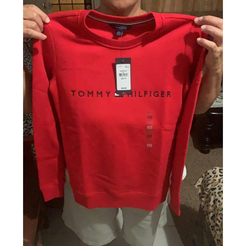 Tommy hilfiger hot sale sweater red