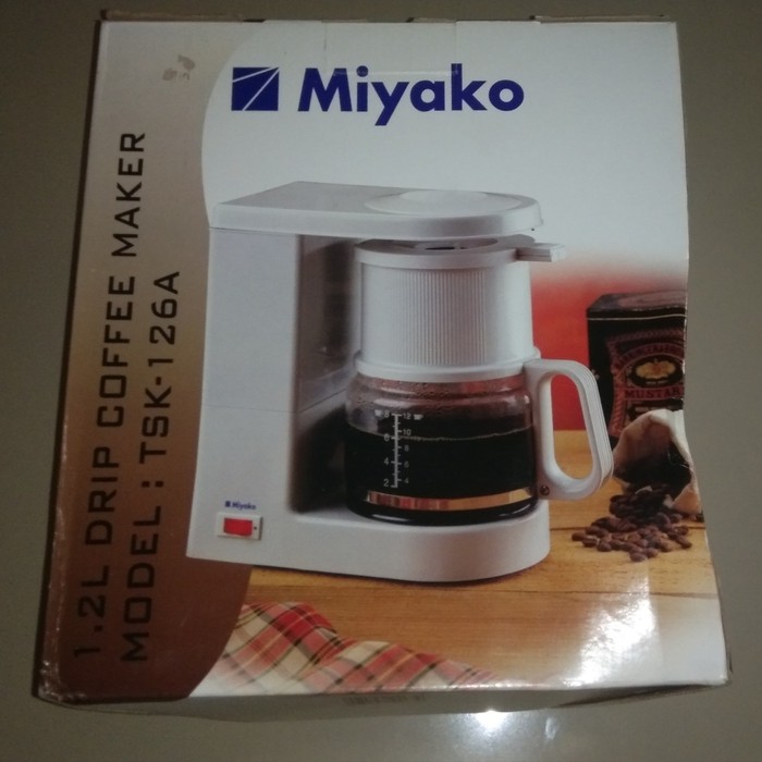 Miyako Tsk 126a Coffee Maker Machine Shopee Philippines