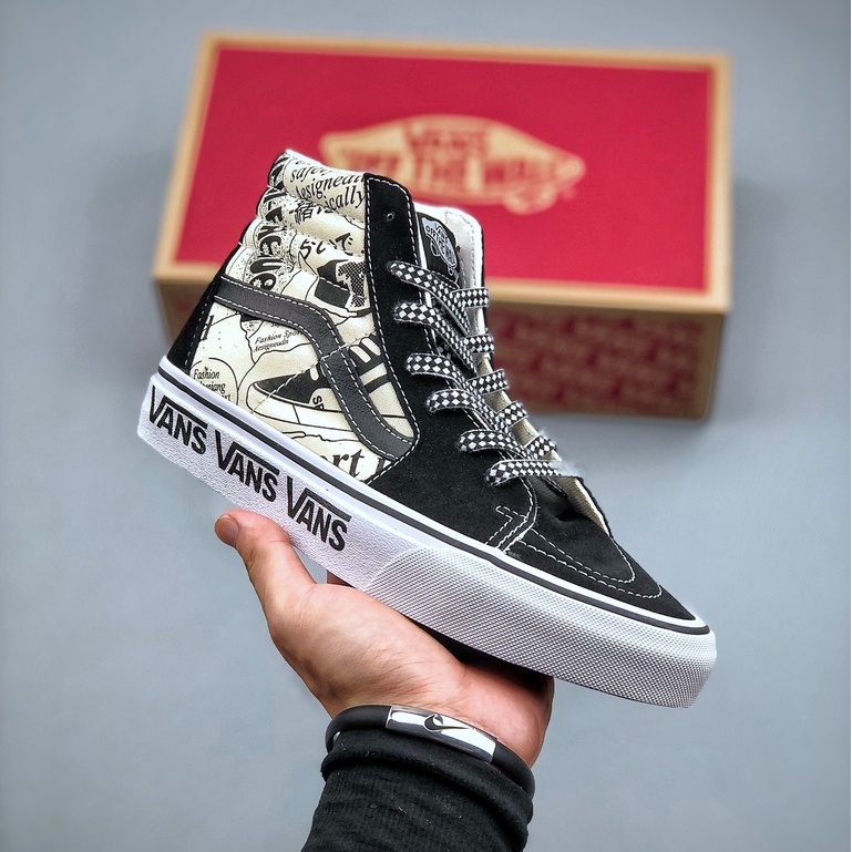 Vans comic outlet shoes