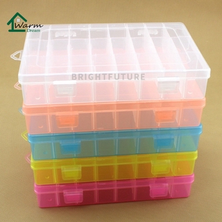 Small Bead Organizers, 15 Pieces Plastic Storage Cases Mini Clear Bead Storage  Containers Transparent Boxes With Hinged Lid Clear Craft Supply Case