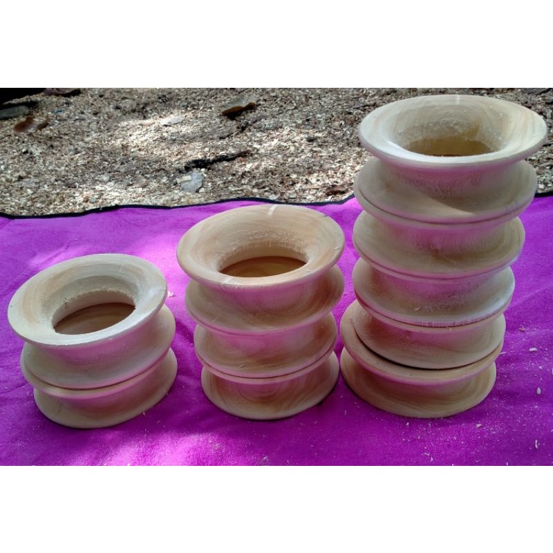 (2 INCHES)Kalahan/Pulunan/Wood spool/Wood ring/Wood Reel | Shopee ...