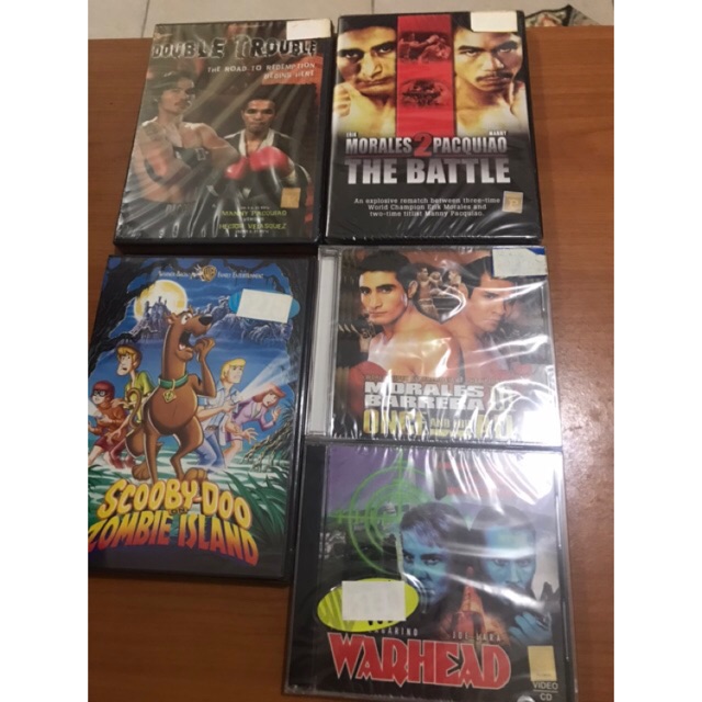 DVD Pacquaio fight movies store stock sealed Shopee Philippines