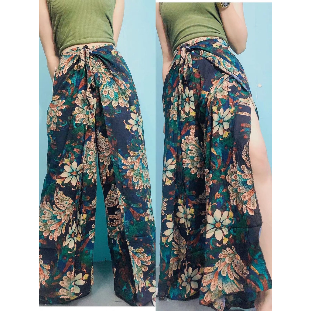 Wrap around hot sale beach pants