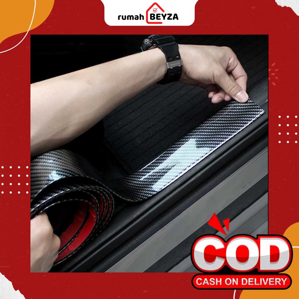 Carbon Fiber Vinyl Sticker - Anti Scuff Retaining Car Body Motorcycle ...