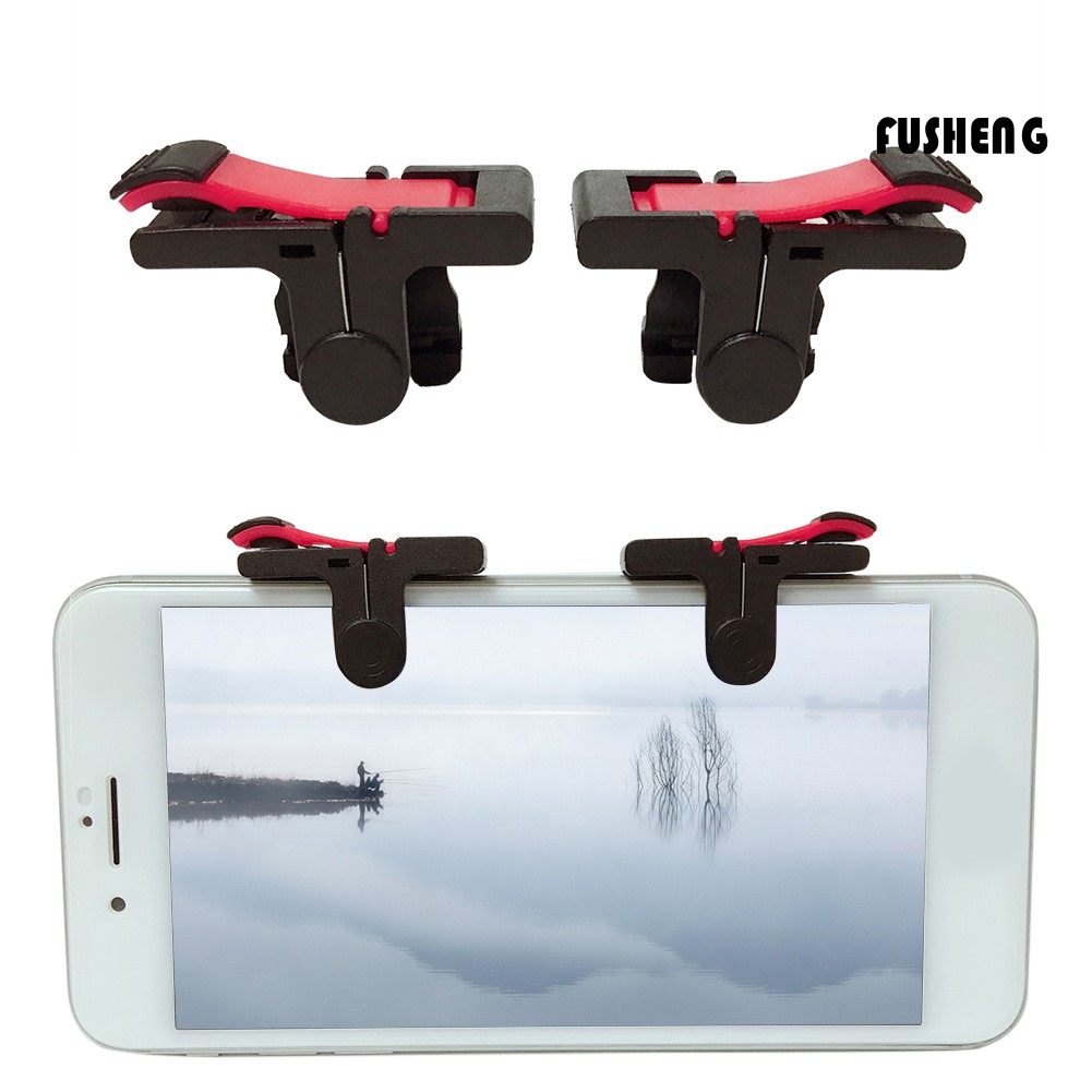 ℱυsheng Gaming Trigger Button Mobile Phone Game Controller Gamepad for PUBG  Android iOS