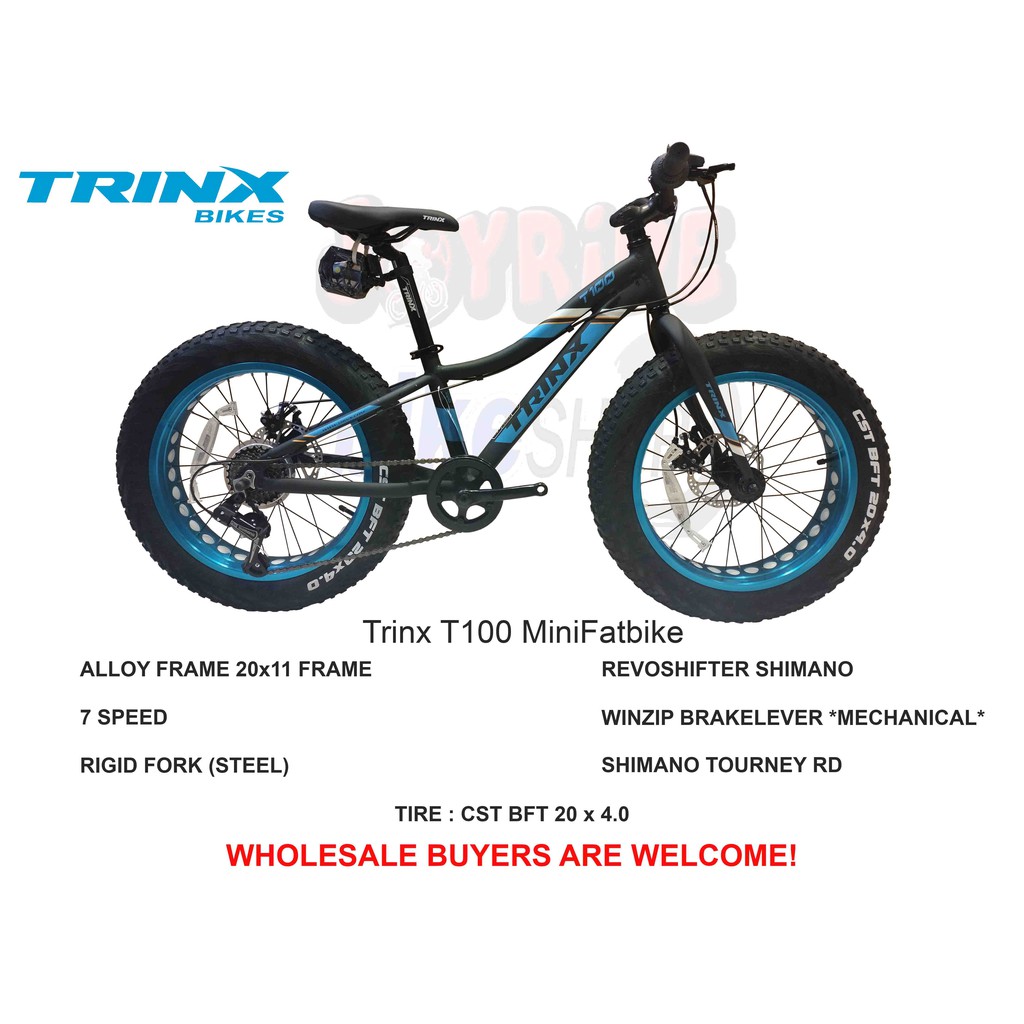 Trinx mini best sale fat bike