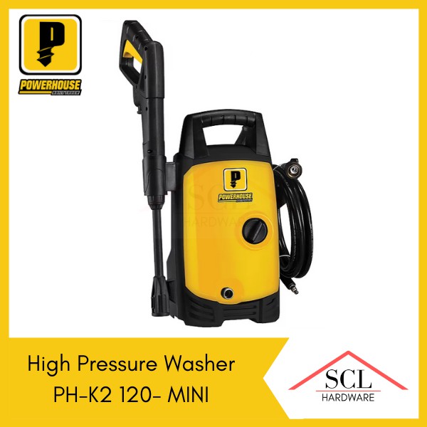 POWERHOUSE Portable Pressure Washer K2 120mini 1500watts Shopee