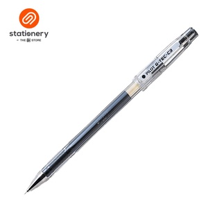 Pilot® G-TEC-C Ultra Gel Pen, Stick, Extra-Fine 0.4 mm, Black Ink,  Clear/Black Barrel, Dozen