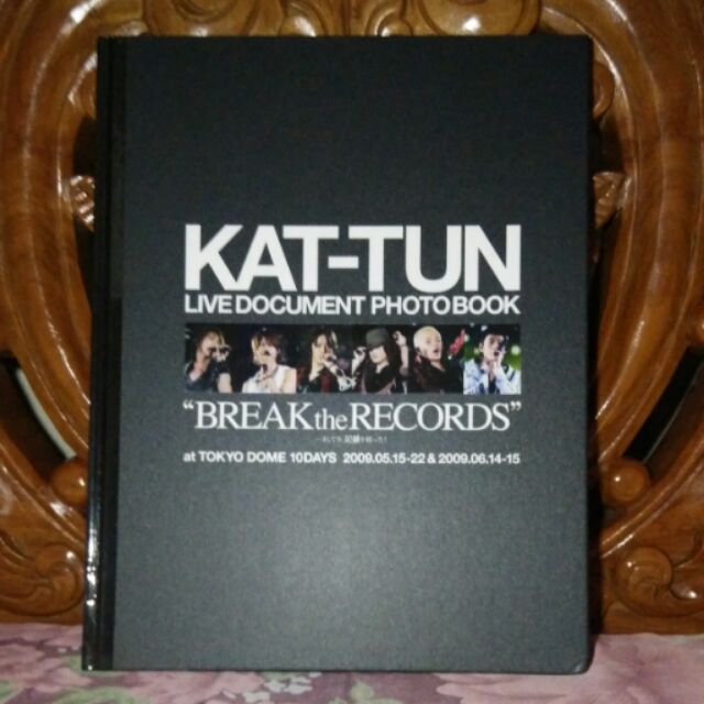 KAT-TUN Live Document Photobook - Break the Records | Shopee