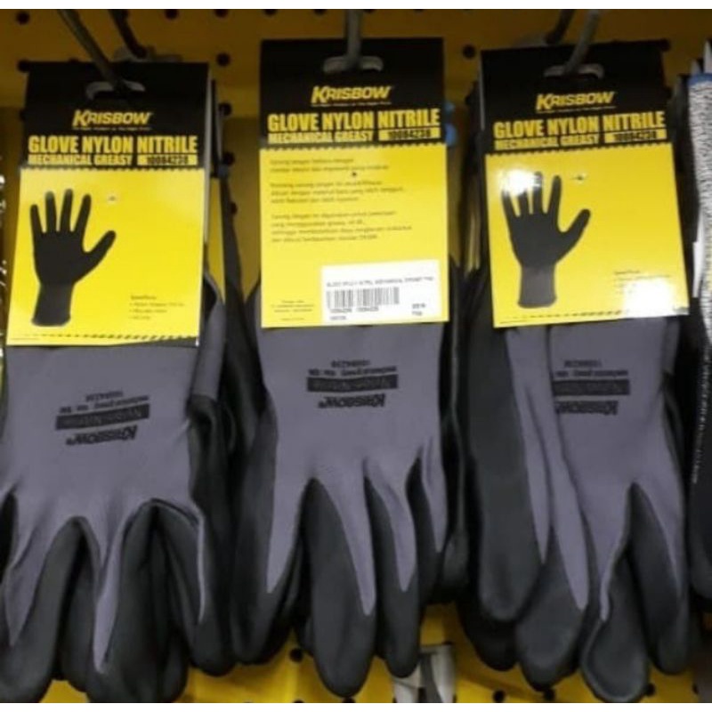 Krisbow Safety Gloves 10084238 Krisbow Safety Gloves Shopee Philippines