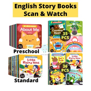 71 Books English Story Book Set for Baby Kids Preschool Kindergarten ...