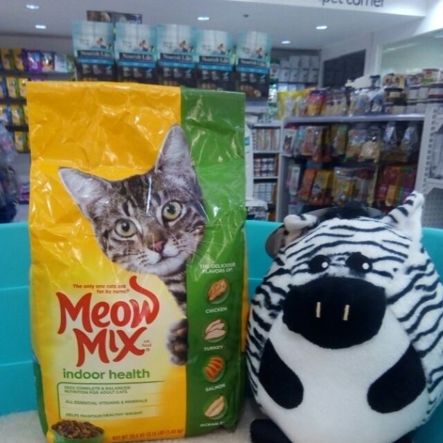 Meow mix indoor outlet health dry cat food