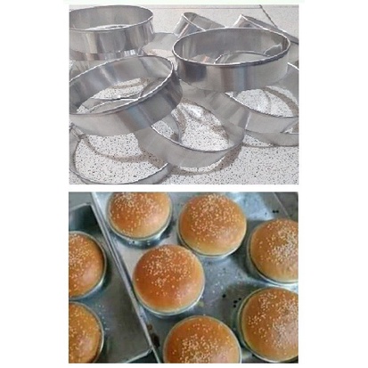 BREAD RING / BURGER RING / CUTTER RING DIAMETER 11 HIGH 4 CM | Shopee ...