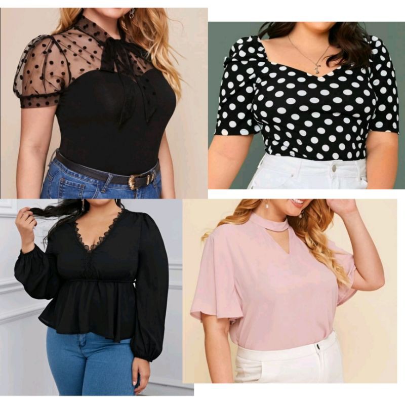 Shein Curve Womens Plus Size 4xl Top. 2 Tops Bundle.