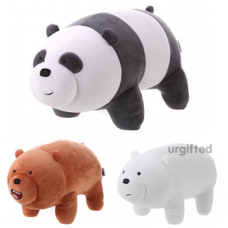 Miniso we bare bears best sale stuffed toy