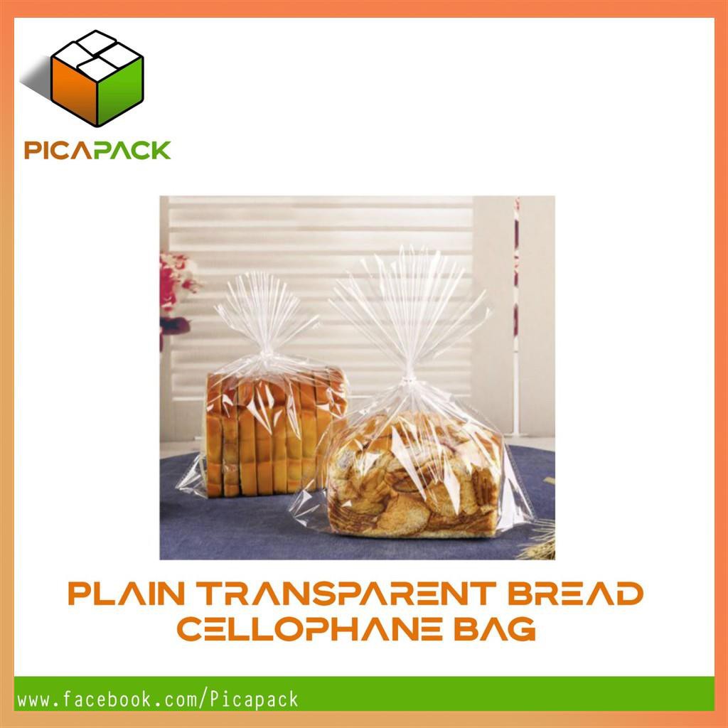 Cellophane bags best sale for bread