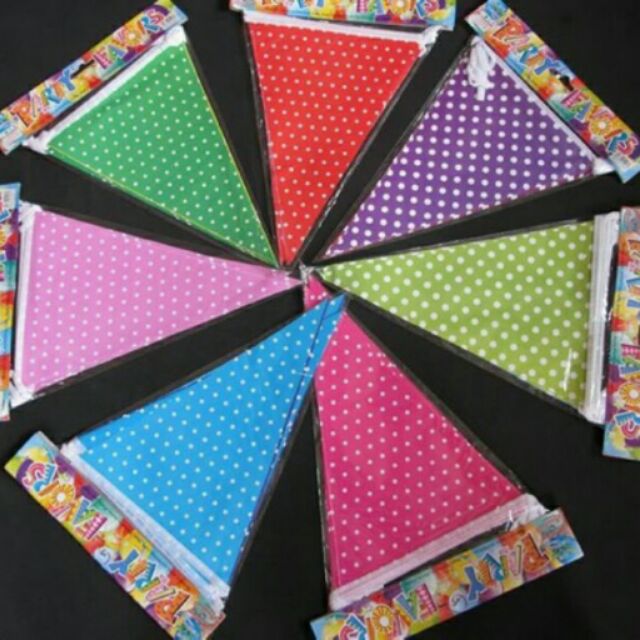 Party triangle banners | Shopee Philippines