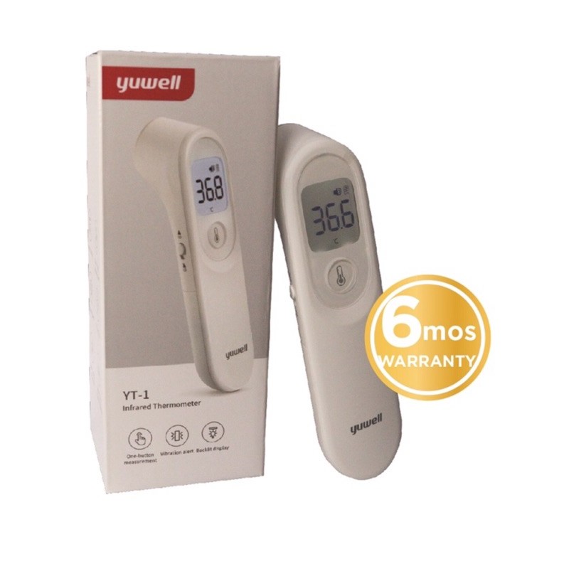 Yuwell YT1 Infrared Forehead Thermometer Shopee Philippines