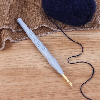 9pcs Large Eye Metal Needles Cross Stitch Knitting Crochet Hook