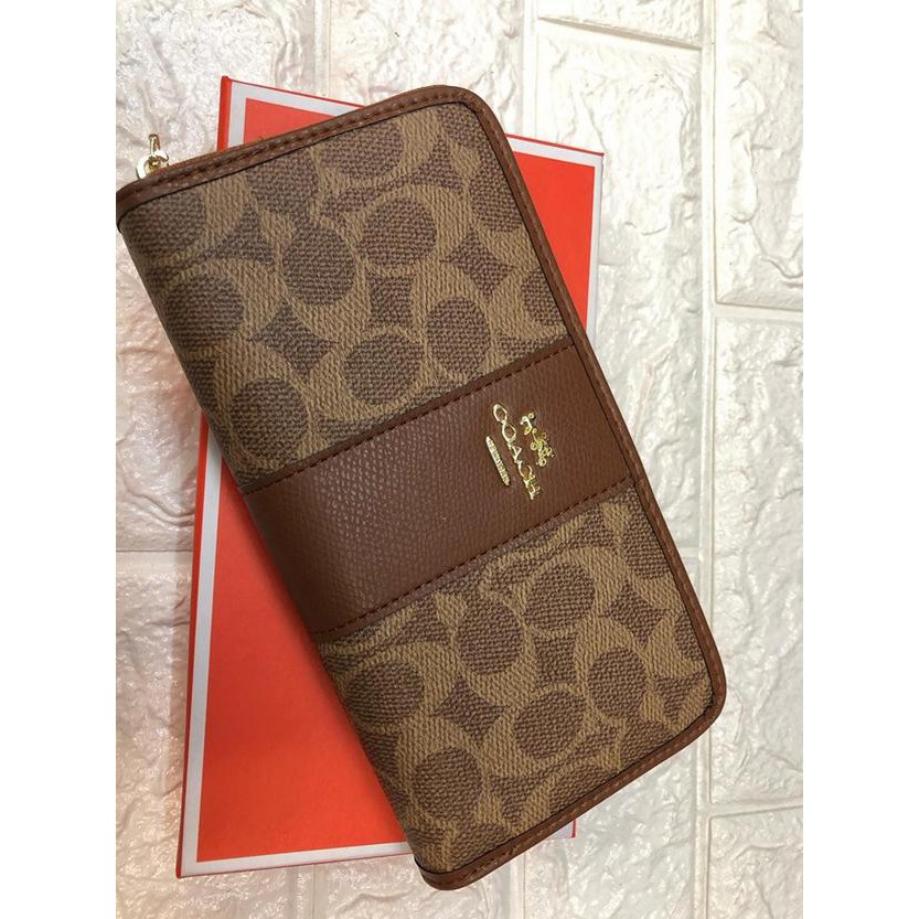 Fashion casual Long Wallet Zipper Trifold Wallet For Women with Box ...