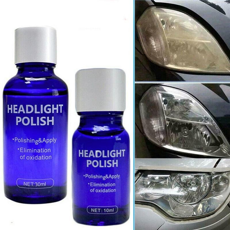 Headlight Polisher 10/30ml Car Headlight Repair Coating Solution Repair
