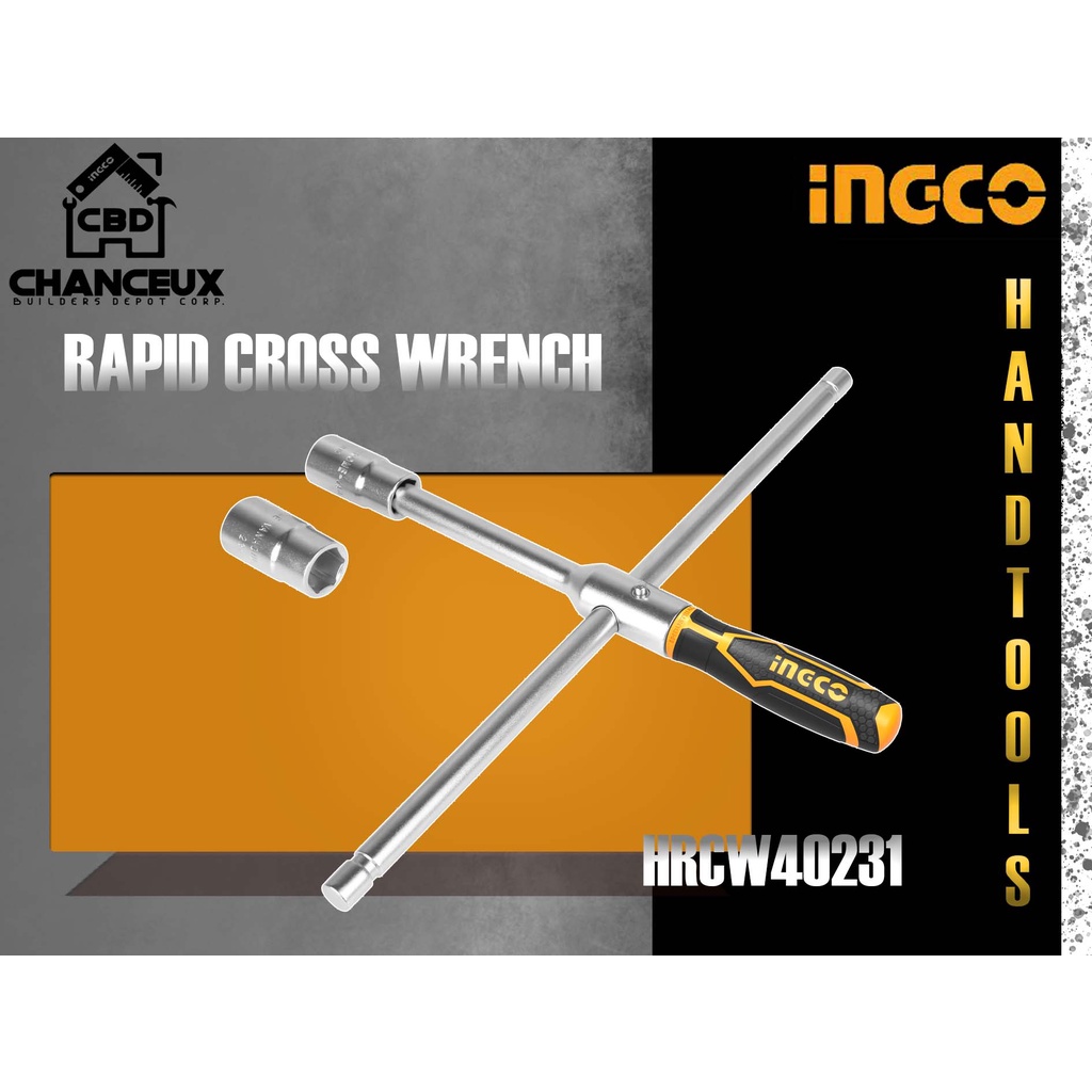 HRCW40231 INGCO RAPID CROSS WRENCH Shopee Philippines