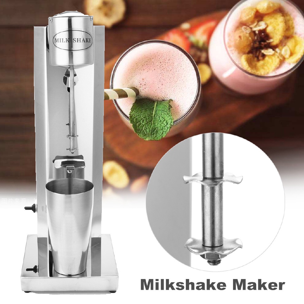 PIAOCAIYIN Milkshake Machine Double Head Maker, Commercial Electric  Milkshake Maker with 2pcs 800ml Cups and 2 Speeds Adjustable, Suitable for  Various Places Milkshake Mixer - Yahoo Shopping