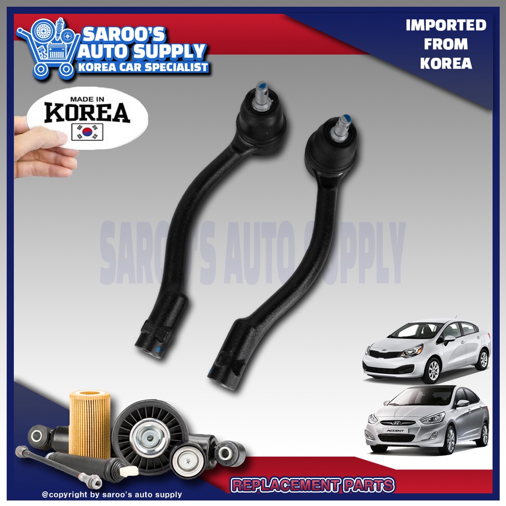 Tie Rod End / Rack End Set For Accent , Rio , 2011-2018 , Made In Korea ...
