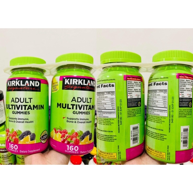 KIRKLAND ADULT MULTIVITAMINS GUMMIES Shopee Philippines