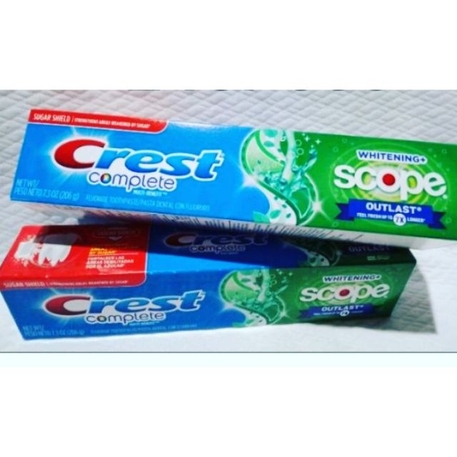 Crest Toothpaste, complete scope | Shopee Philippines