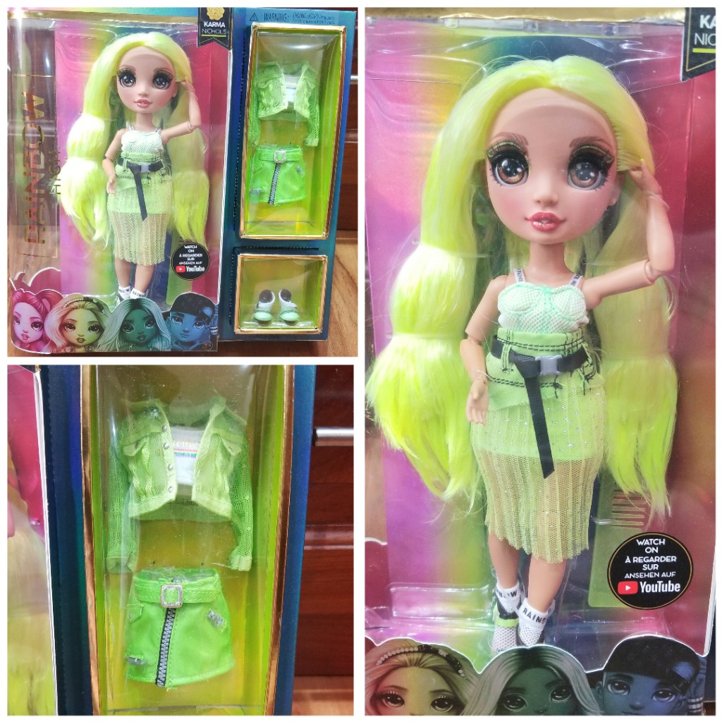 Rainbow HIGH Ballet Flats KARMA NICHOLS Usa (100 New Real Product