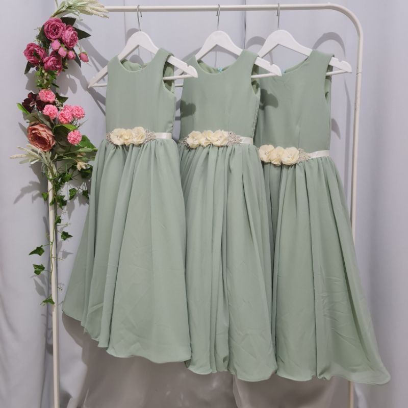 Made to Order Flower Girl Dress (One Dress) Shopee Philippines