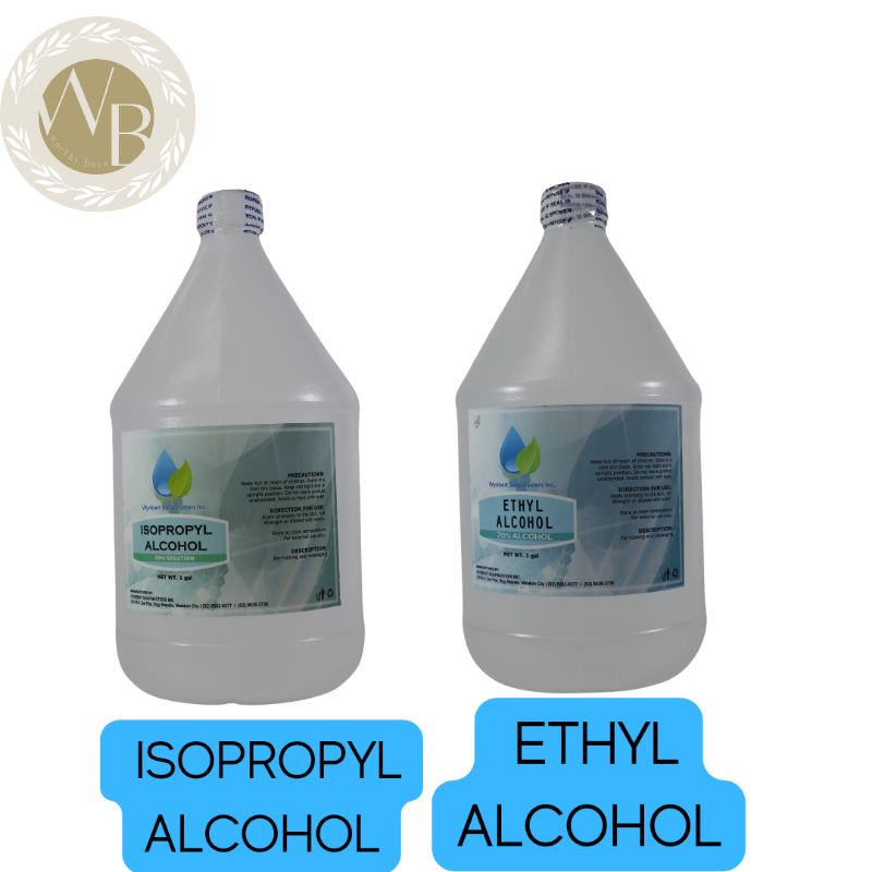 ETHYL and ISOPROPYL ALCOHOL in 1 GALLON Shopee Philippines
