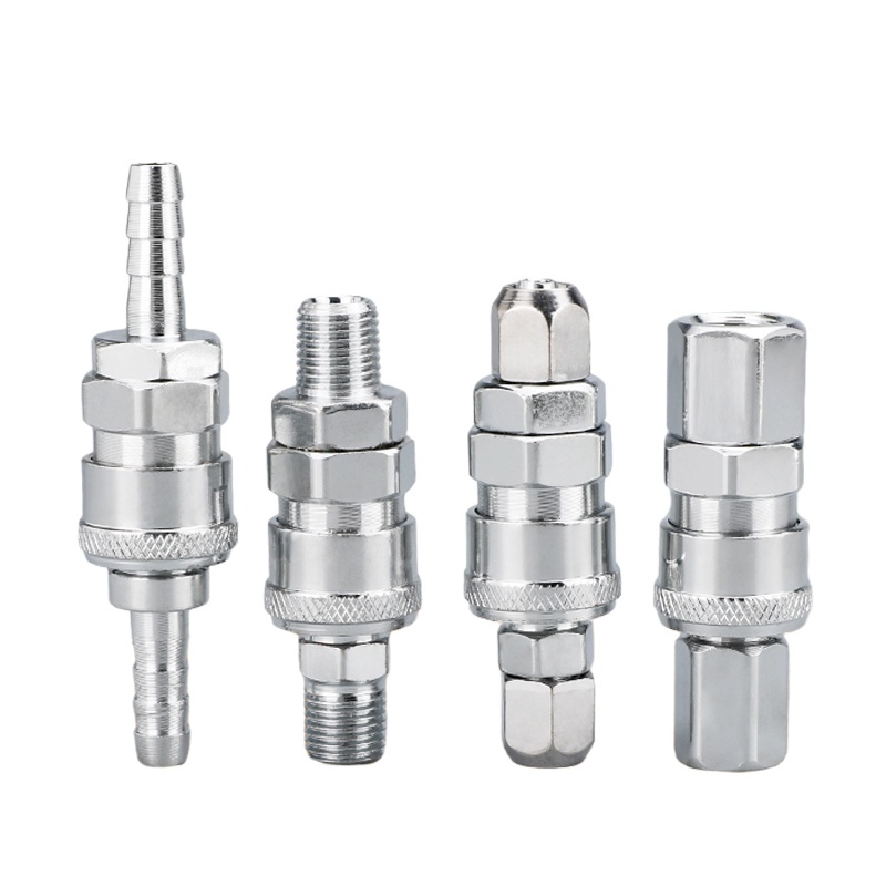 Pneumatic Fitting C Type Hose Quick Connector High Pressure Coupler Plug  Socket PP SP PF SF PH SH PM 10 20 30 40 Air Compressor