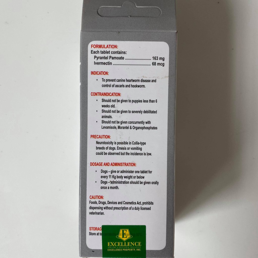 Busterid - Antiparasitic (sold by 1s) | Shopee Philippines