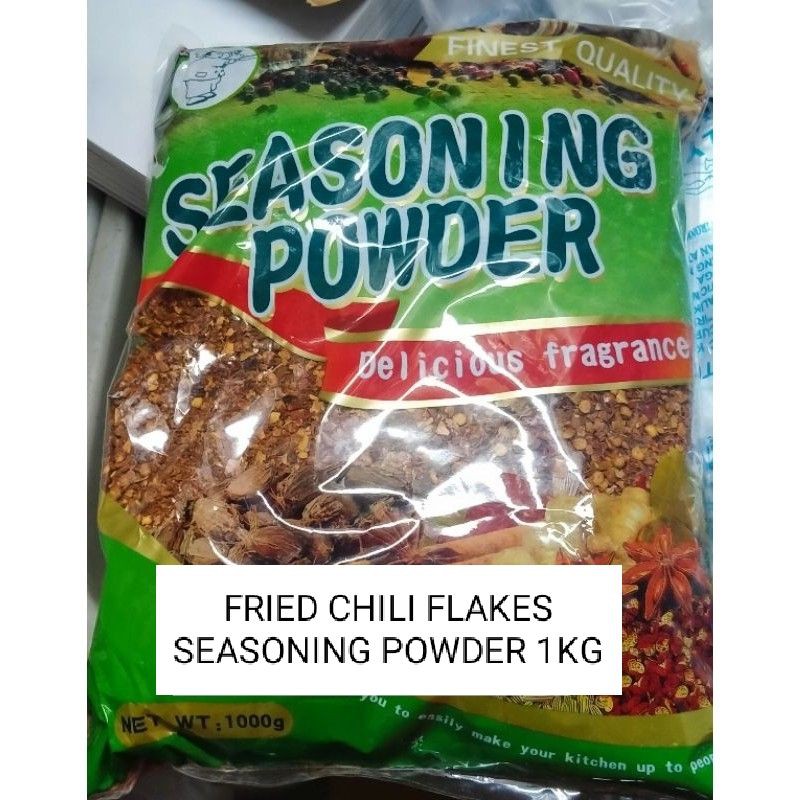 FRIED CHILI FLAKES SEASONING POWDER 1KG Shopee Philippines