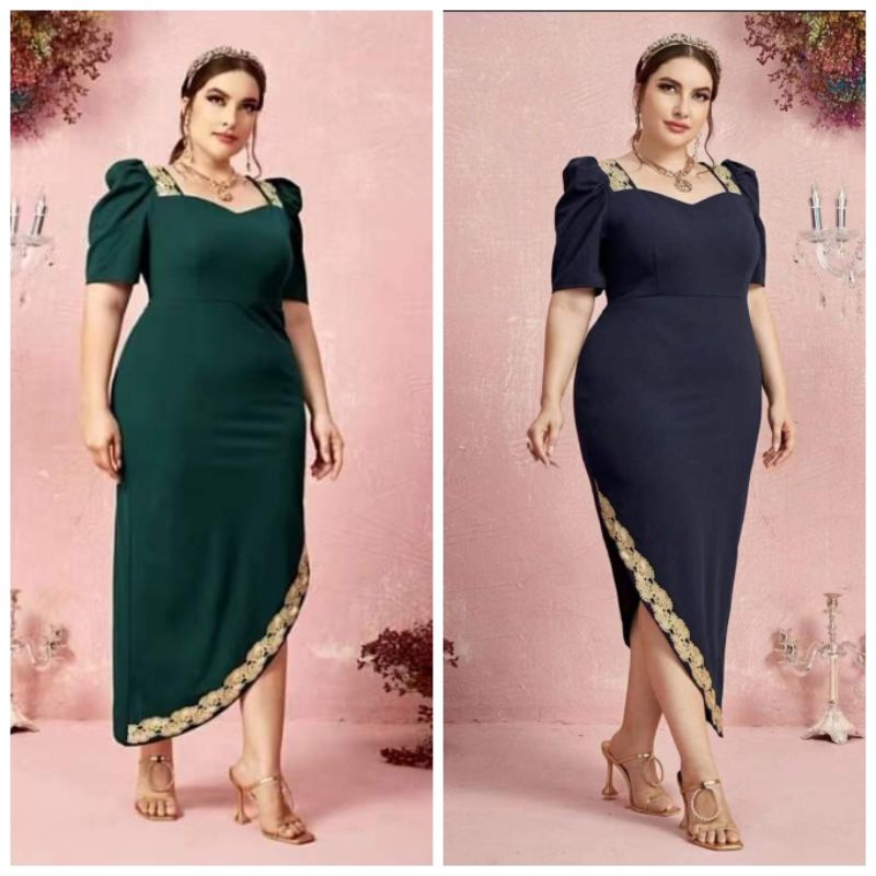 1200 ASY CASUAL DRESS PLUS SIZE (FIT TO XL) Shopee Philippines