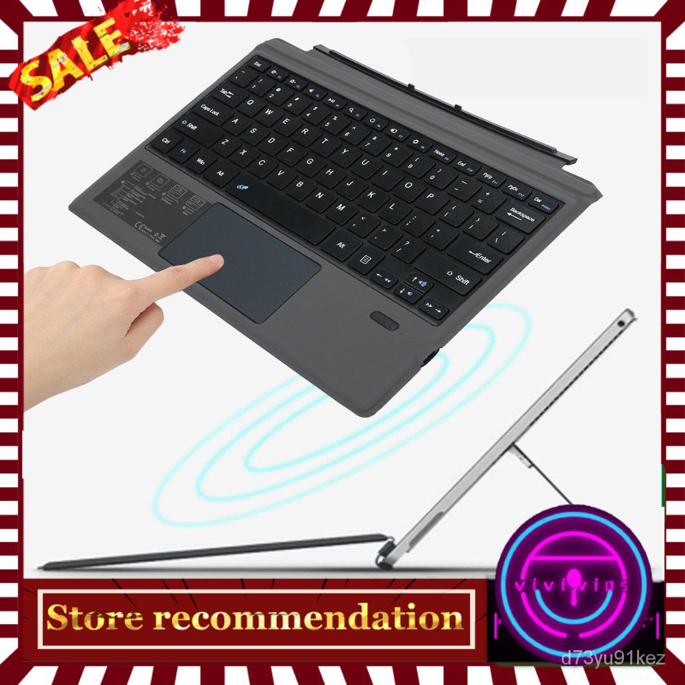 Surface Bluetooth Microsoft Pc Pro345 Wireless Absorption Magnetic Keyboard Lmuz Shopee 