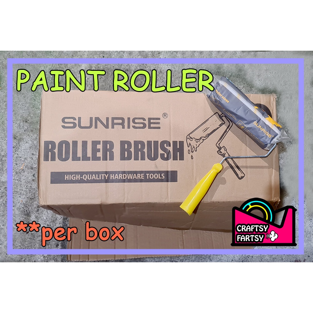 (PER BOX) Paint Roller/ Roller Brush 7 and 9 Shopee Philippines