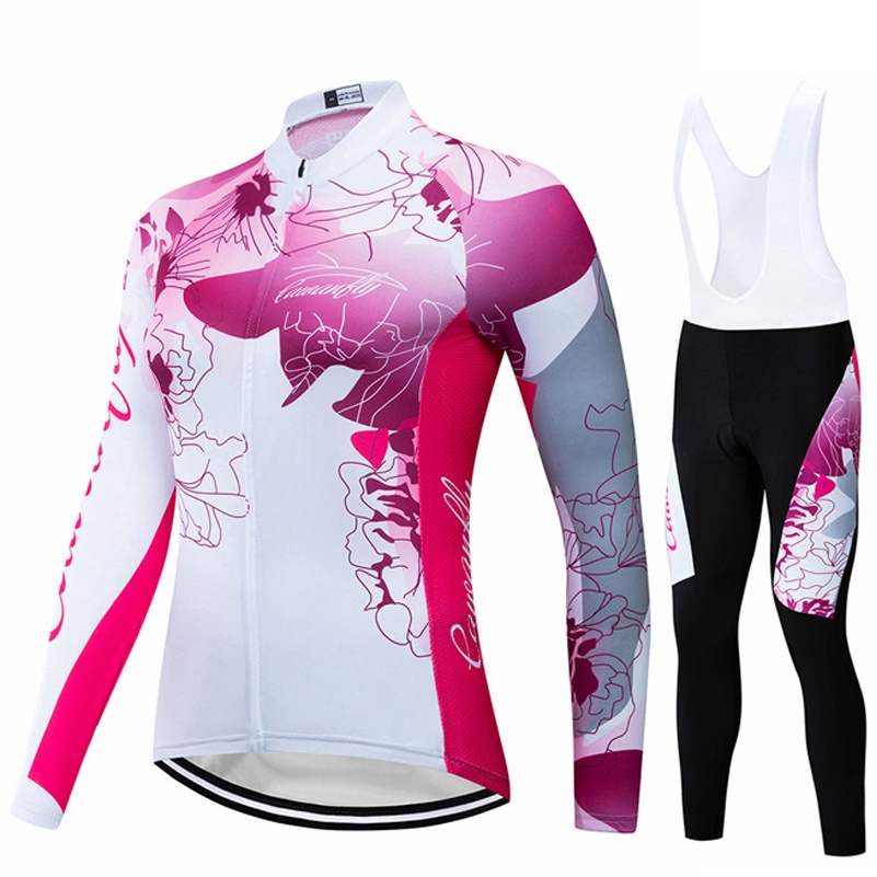 【COD】 In Stock 2022 Spring and Autumn Women's Cycling Wear Breathable ...