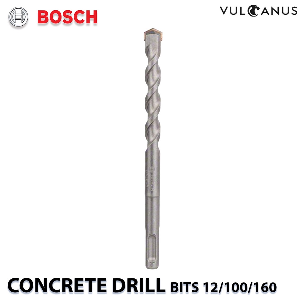 BOSCH SDS PLUS 1 Concrete Drill Bits 12/100/160 Shopee Philippines