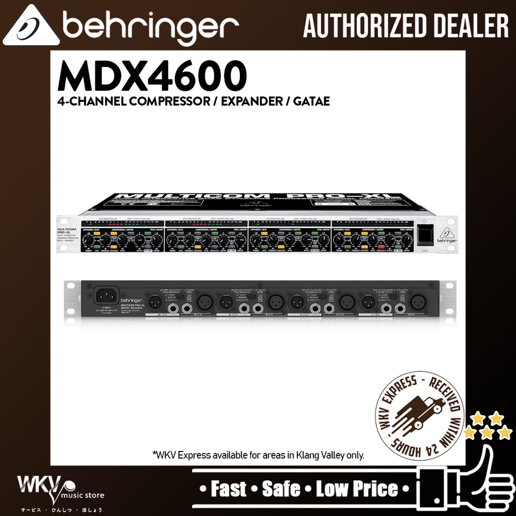 Behringer ProXL MDX4600 V2 4channel Compressor/Expander/Gate