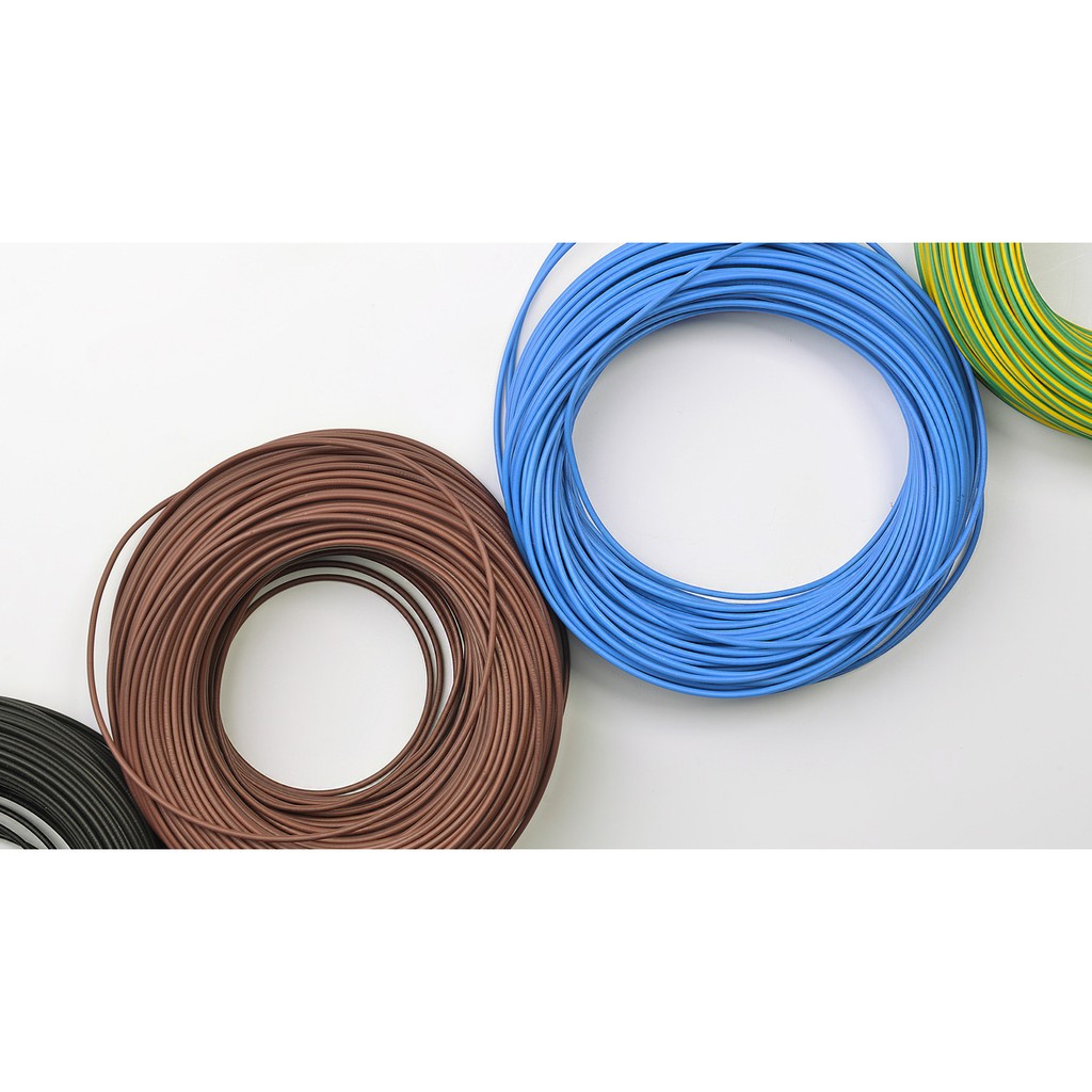 Solid Wire # 22 Available Color Yellow , Blue Per meter | Shopee ...