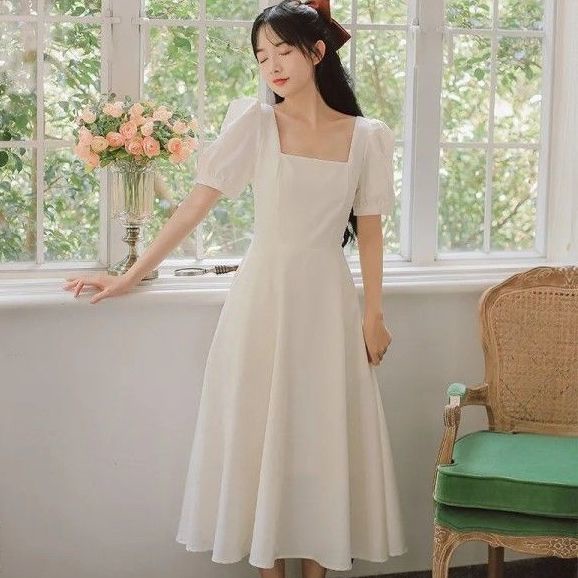 sachin and babi light blue dress Dresses with Boots Outfits For Fall main image 1