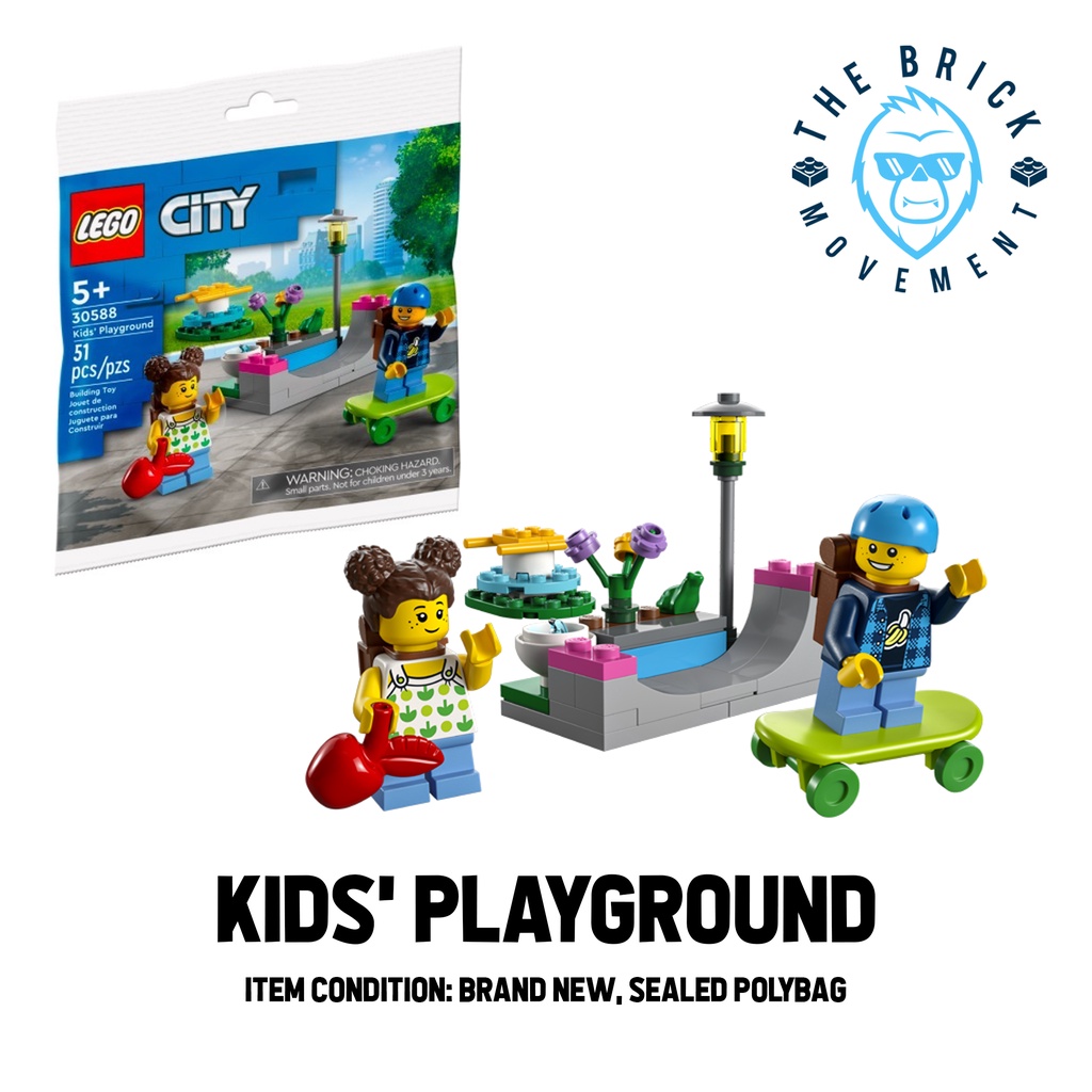 LEGO CITY Kids Playground Polybag Shopee Philippines