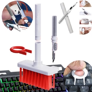 Hagibis Cleaning Soft Brush Keyboard Cleaner 5-in-1 Multi-Function Computer  Cleaning Tools Kit Corner Gap Duster Keycap Puller for Bluetooth Earphones