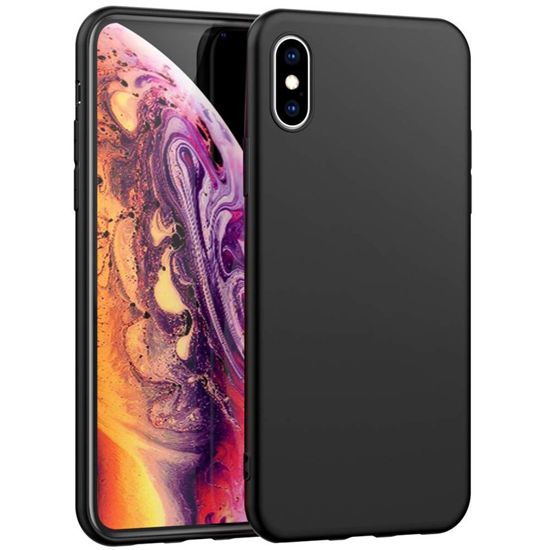 Apple iphone XS Max XR X 8 7 6s Plus 6 6S 5 5S SE Case Matte Black ...