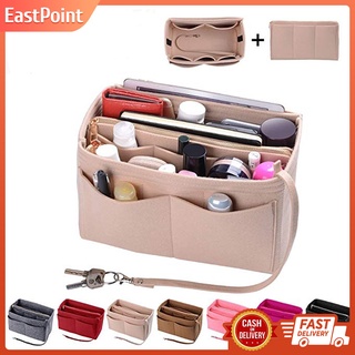 EverToner For LV VANITY Felt Insert Bag Organizer Luxury Womens Makeup Box  Comestic Iner Pouch Storage Bags Handbag Tote Shaper