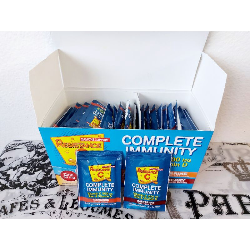Resistance C Complete Immunity Vit. C 1000mg, Zinc & Vit. D Flavored